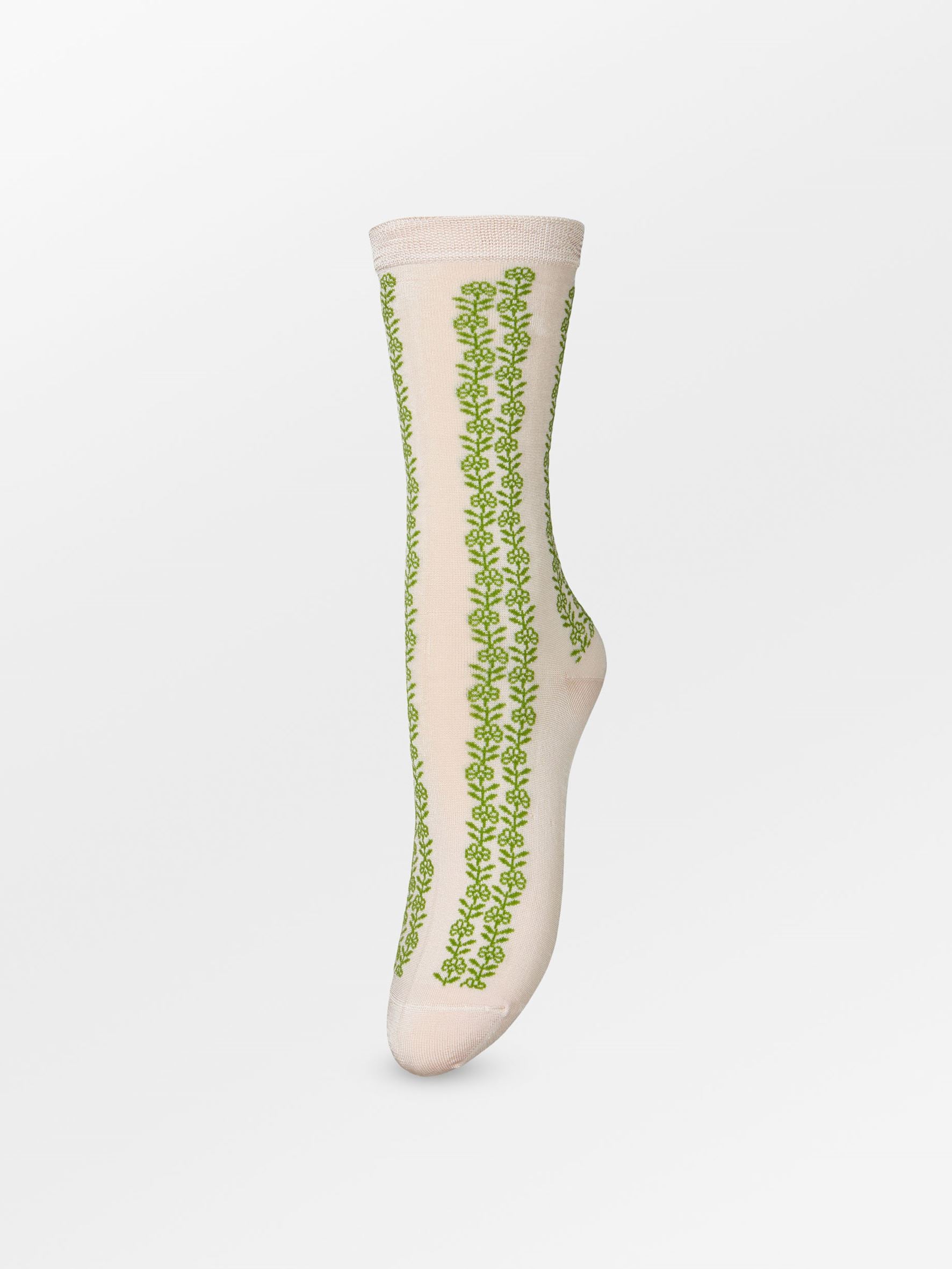 Teila Visca Sock - Green Socks BeckSöndergaard