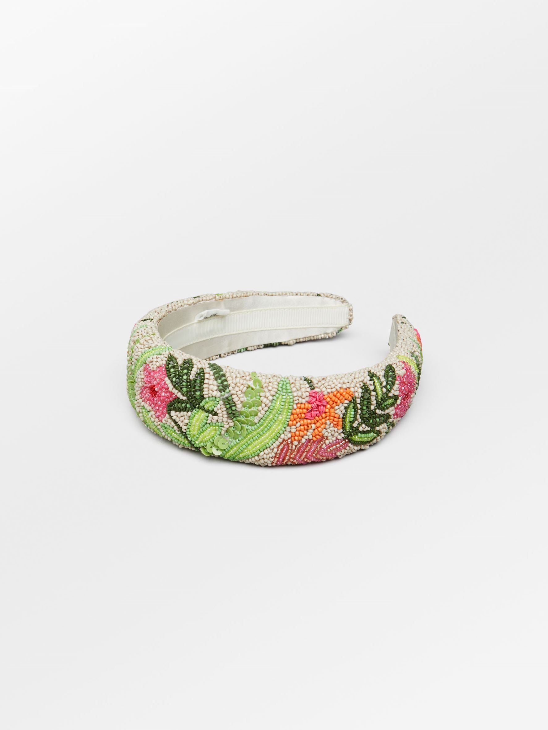 Becksöndergaard, Tropica Wide Beaded Hairbrace - Multi Col., accessories, archive, archive, sale, sale, accessories, sale