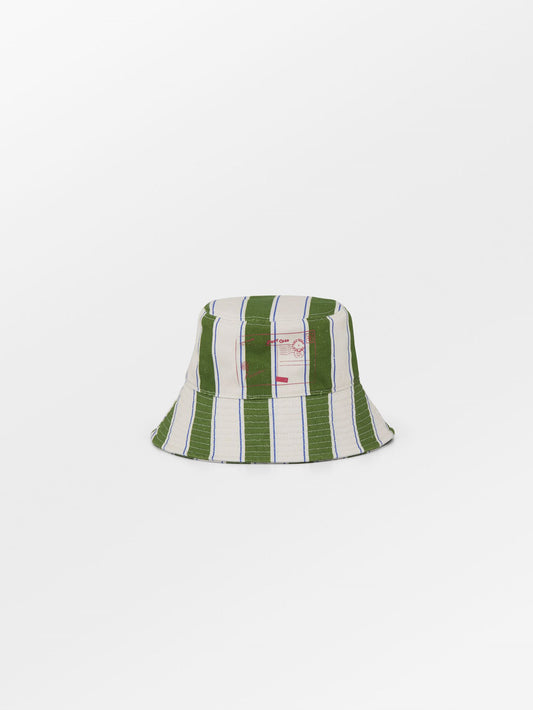 Stripie Canvas Bucket Hat Clothing BeckSöndergaard