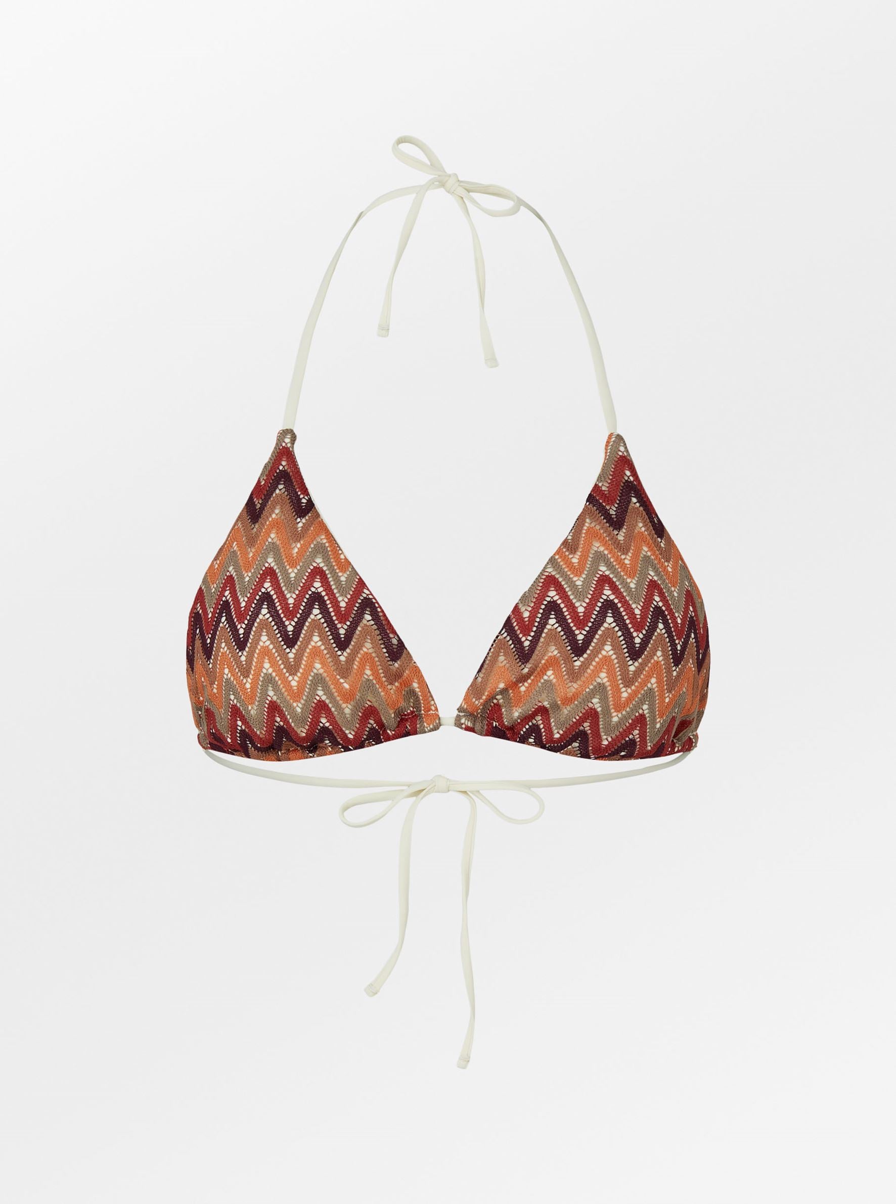 Amber Bikini Top - Orange/Rose Clothing BeckSöndergaard