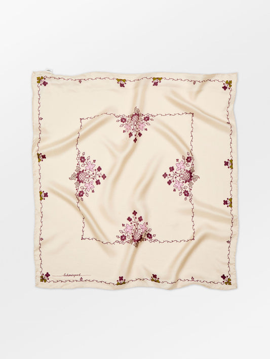 Becksöndergaard, Brodaria Sia Scarf - Birch White, scarves, scarves, scarves, scarves, gifts, black week, black week