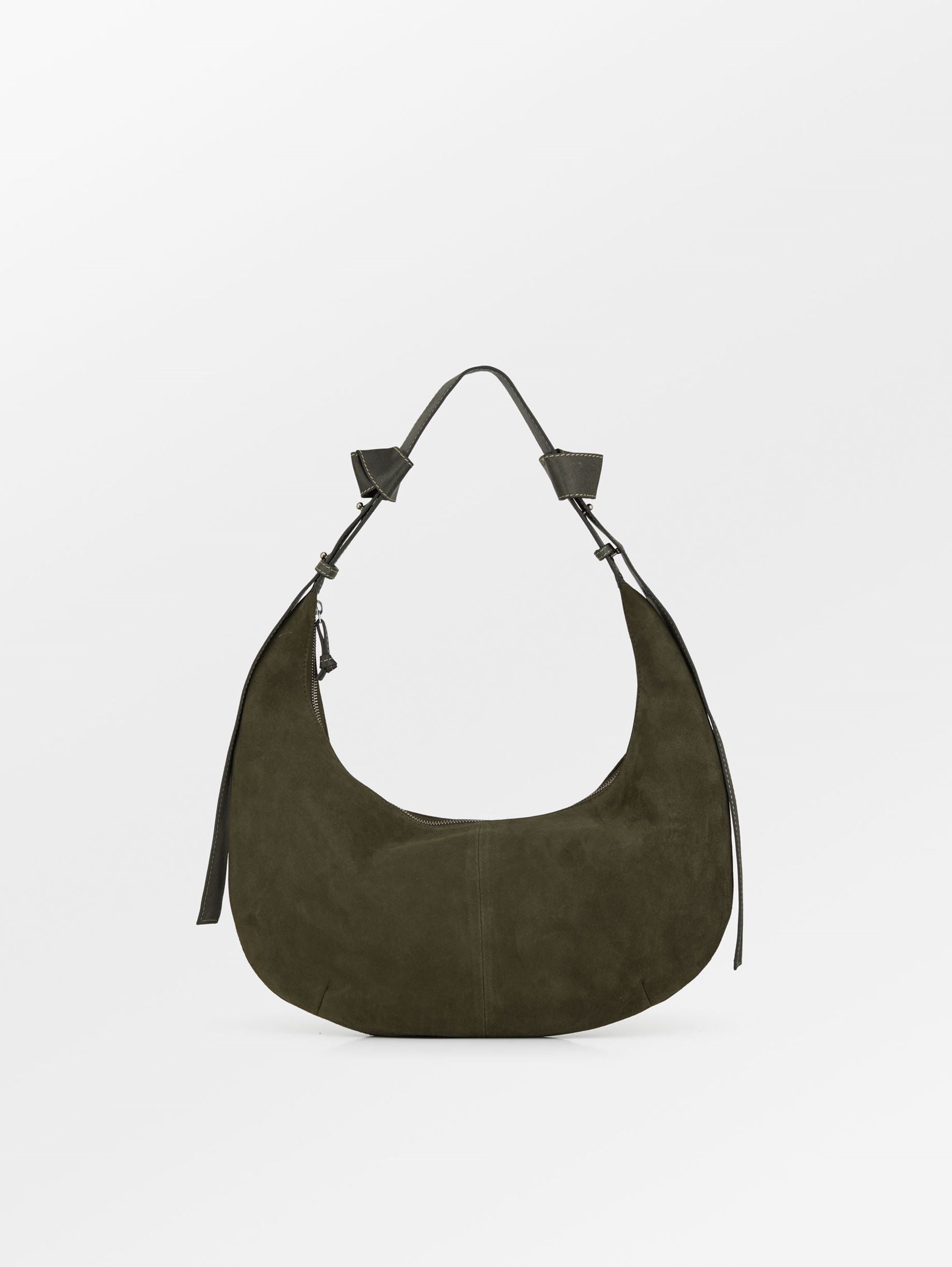 Suede Lona Crossbody Bag - Army OneSize BeckSöndergaard