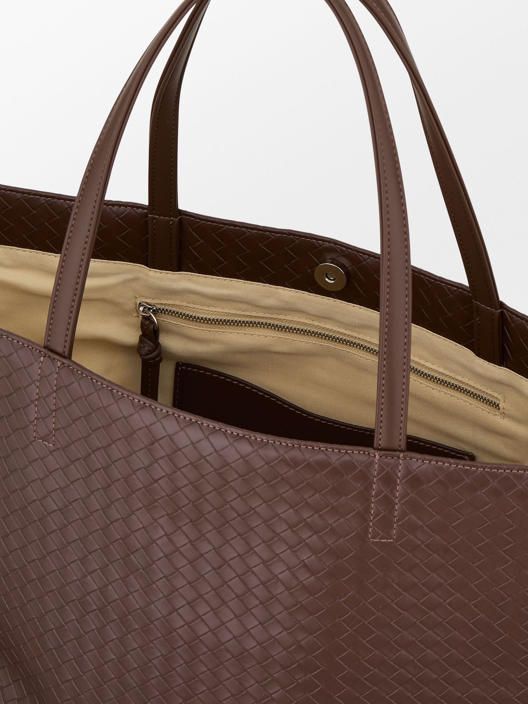 Rallo Lottie Shopper Bag - Brown OneSize BeckSöndergaard