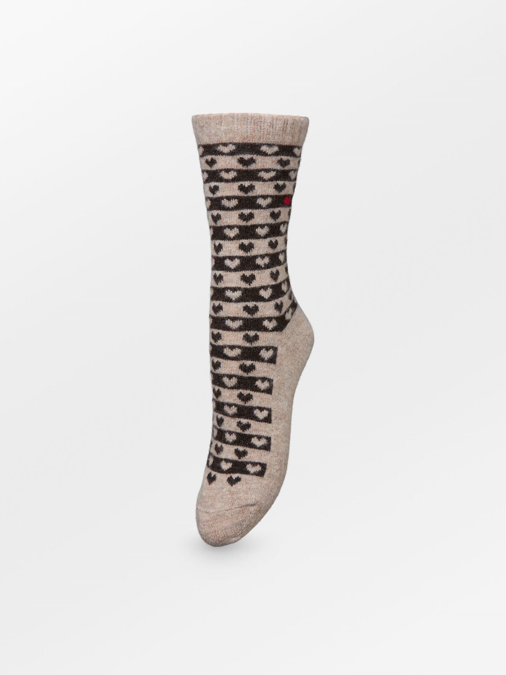 Heart Wola Sock OneSize BeckSöndergaard