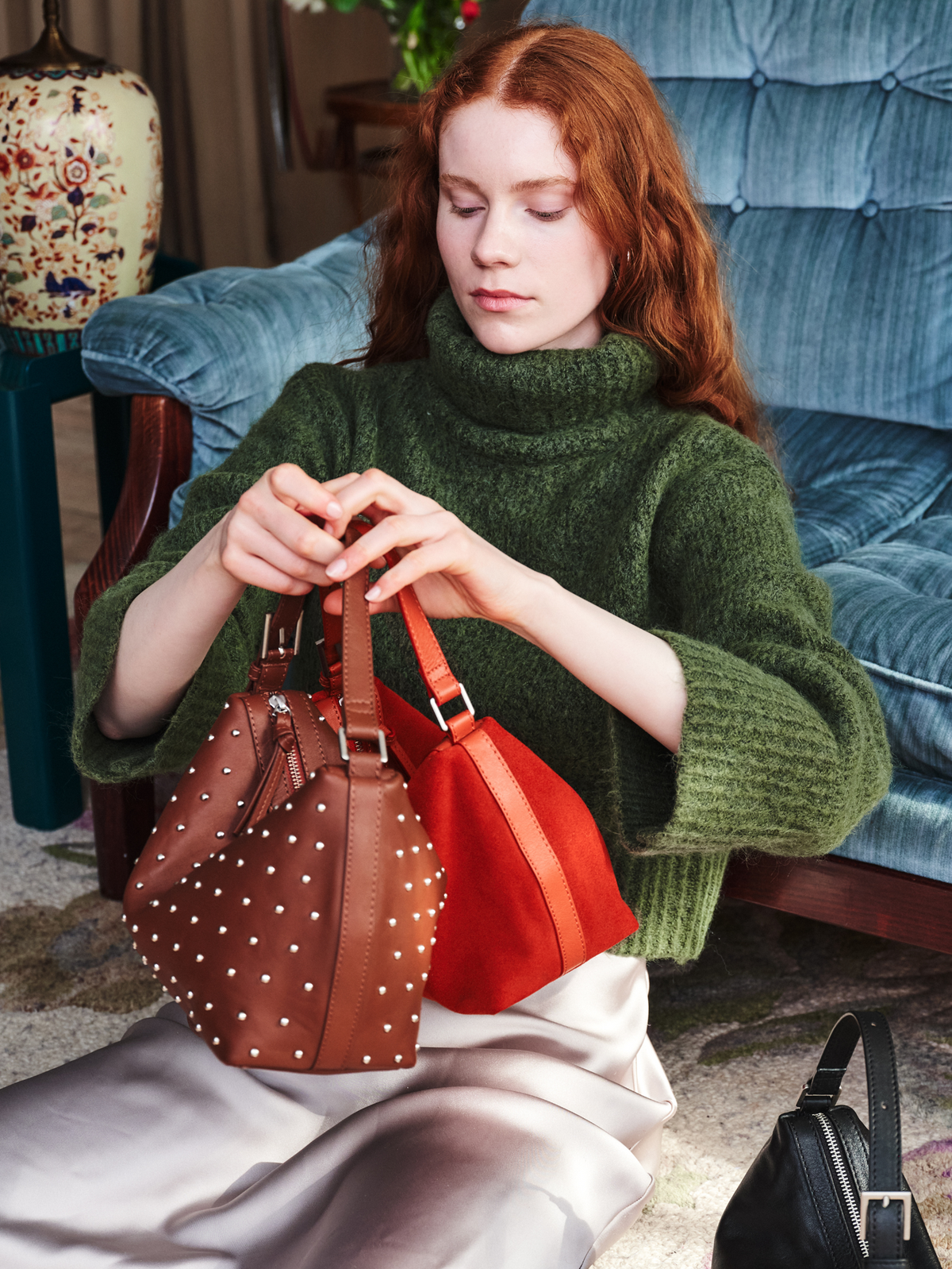 Nappa Stud Ginni Small Bag OneSize BeckSöndergaard