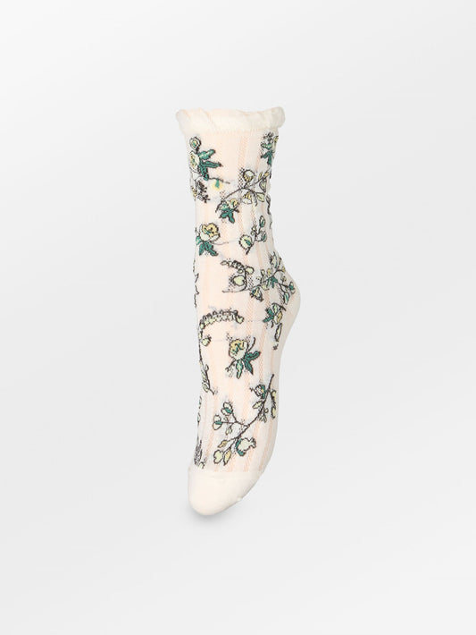 Becksöndergaard, Fairygard Cotta Sock - Birch White, socks, archive, archive, socks, black week, black week