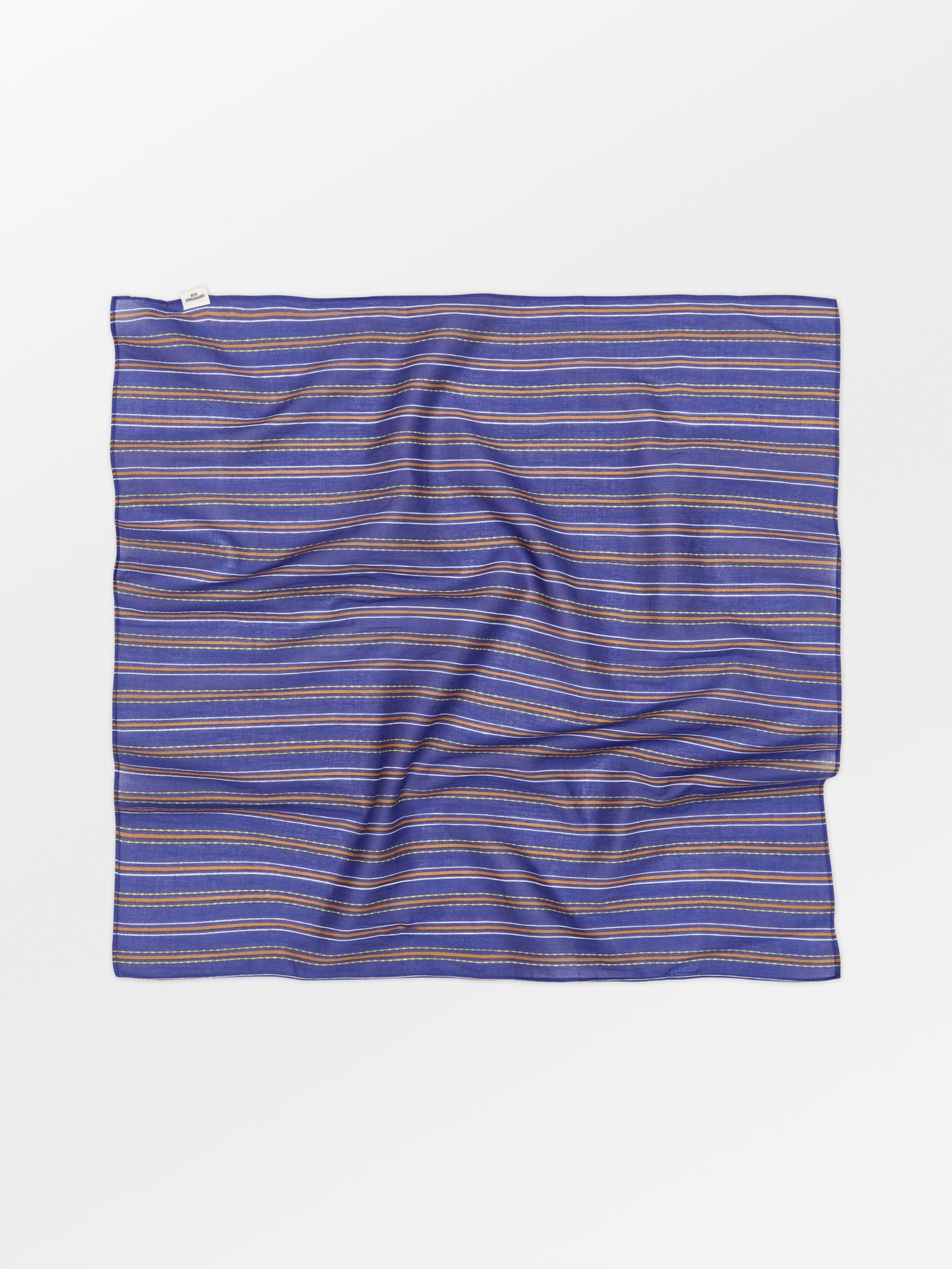 Becksöndergaard, Linoa Cotta Scarf - Navy Blue, scarves, sale, sale, scarves