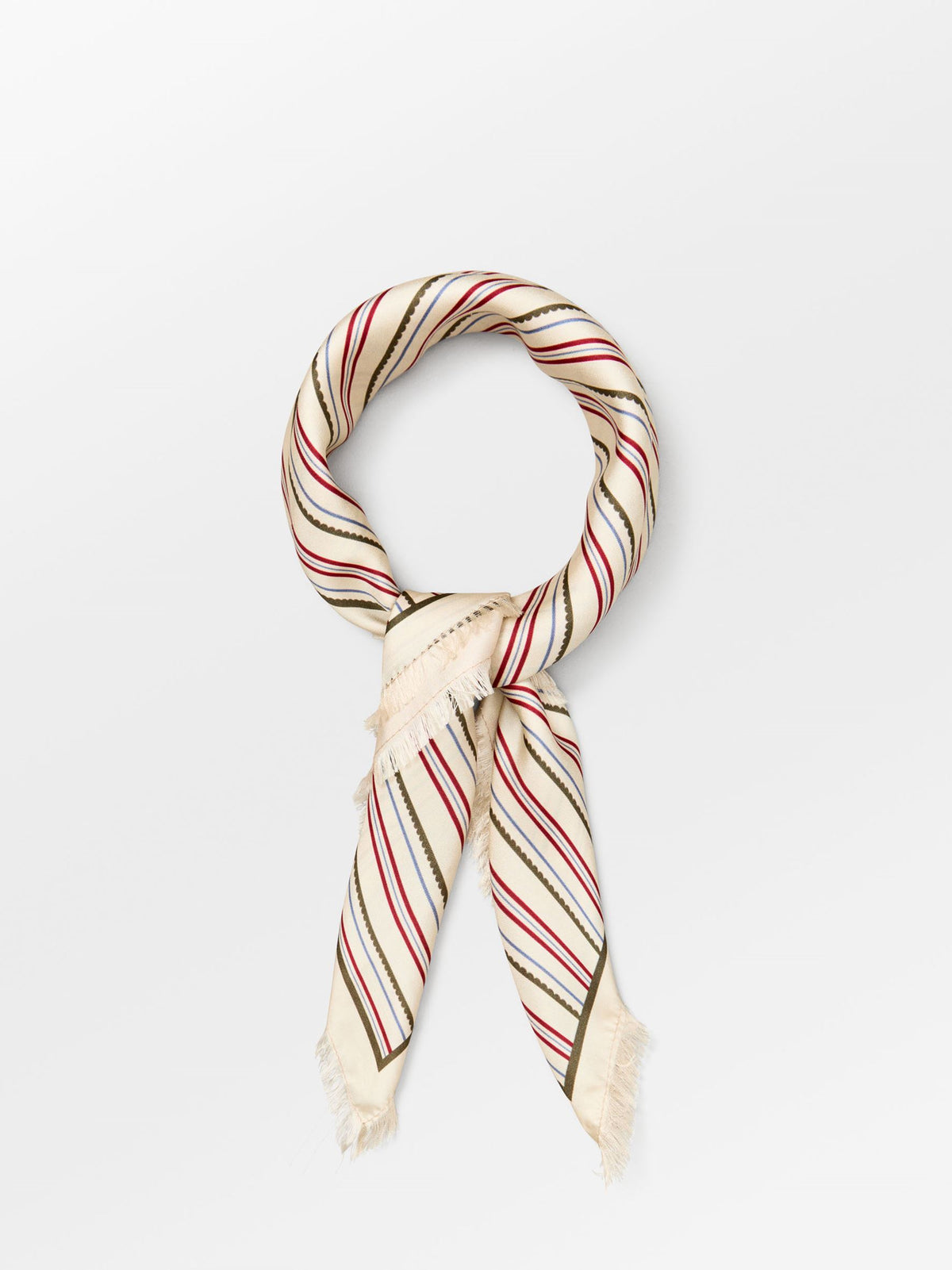 Scallopia Striped Sia Scarf OneSize BeckSöndergaard