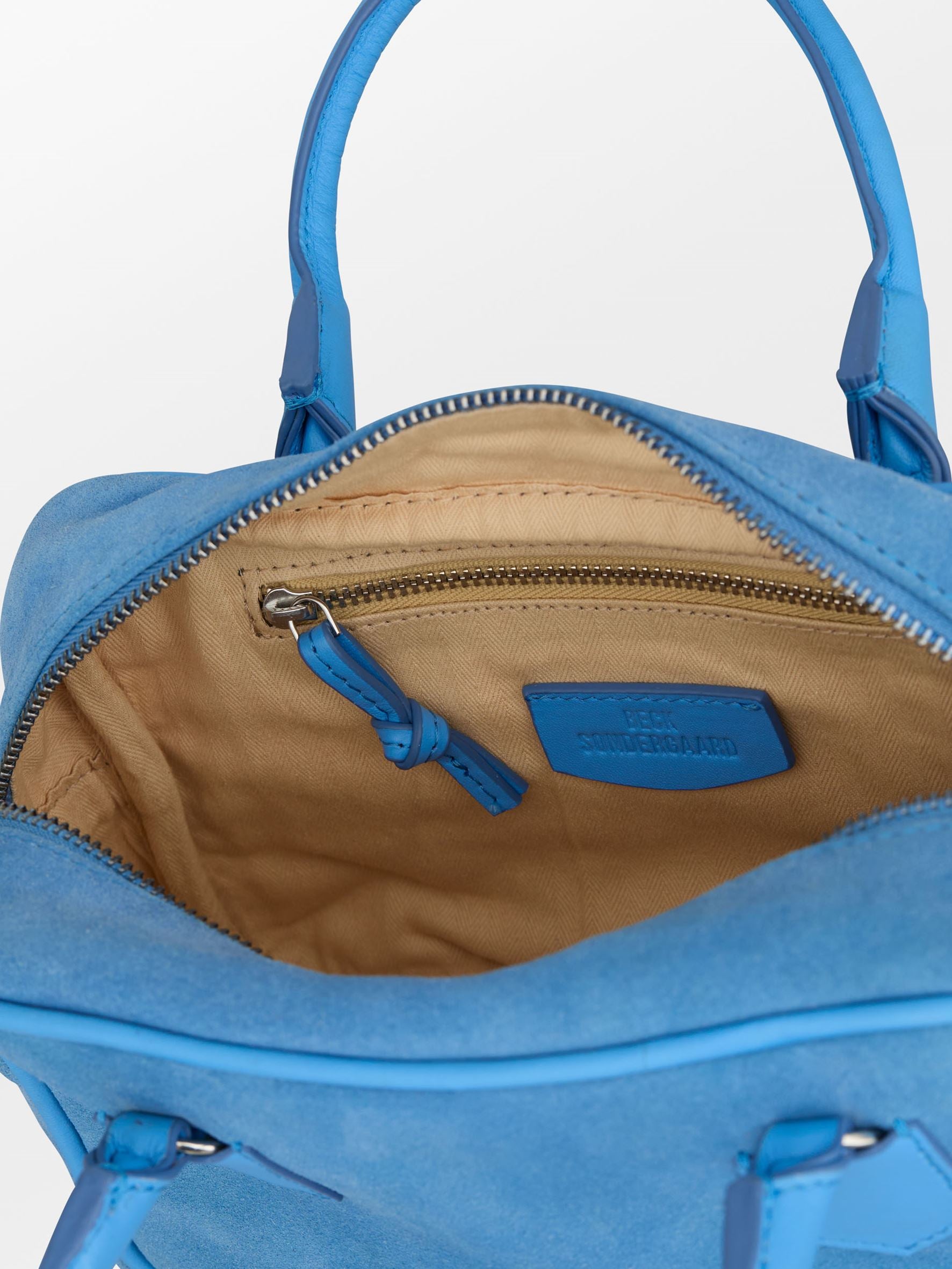 Becksöndergaard, Suede Bree Bag - Azure Blue, bags, bags, bags, bags, bags