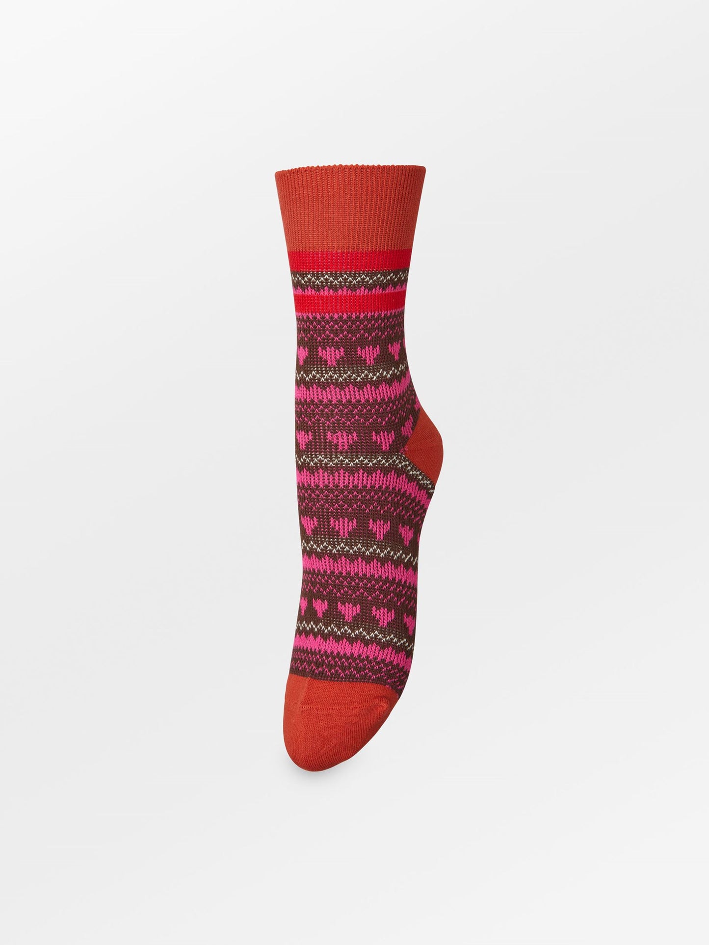Becksöndergaard, Barlow Cotta Sock - Rooibos Orange, socks, socks