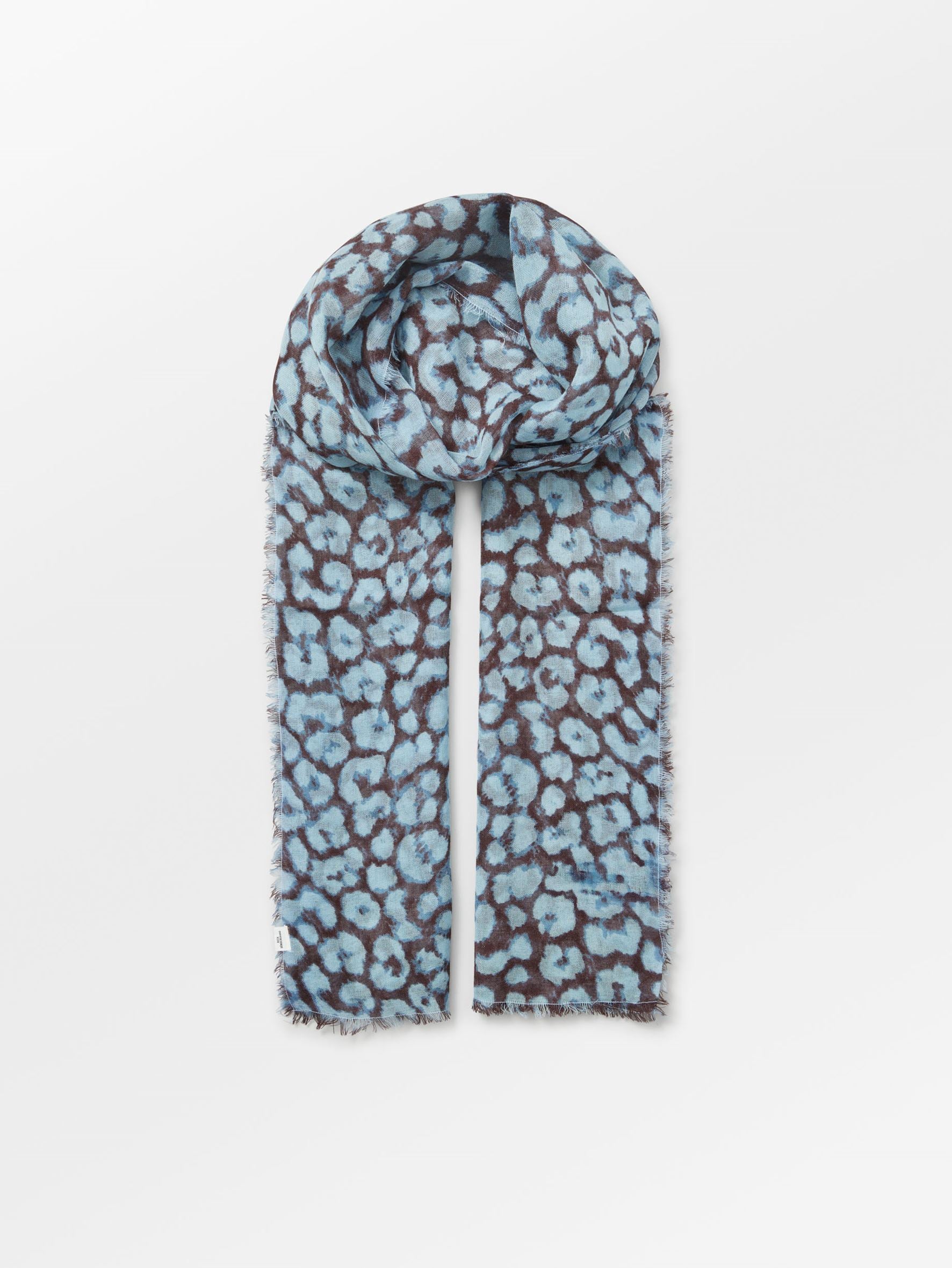 Becksöndergaard, Leony Woo Scarf - Skyway Blue, winter accessories