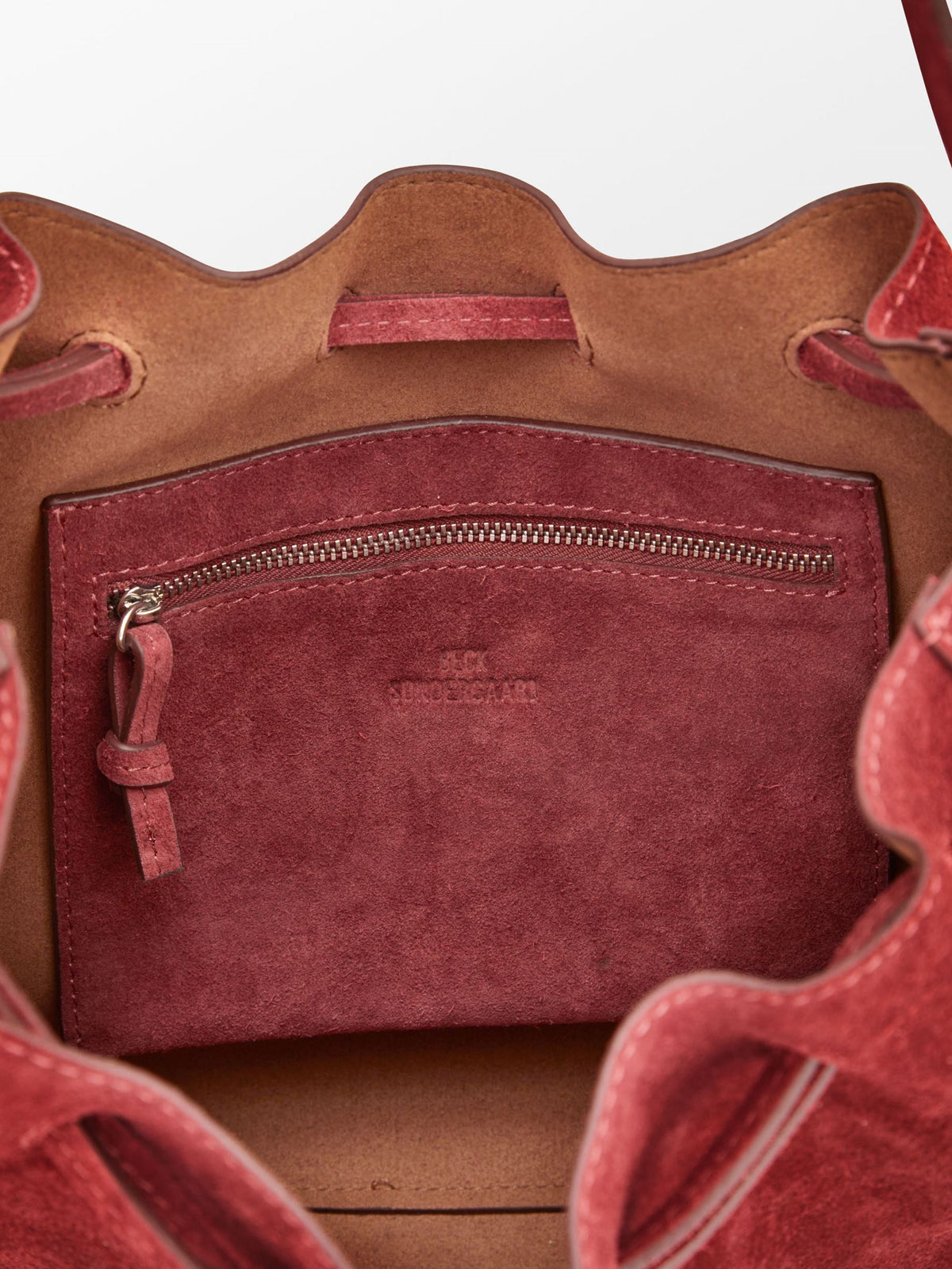 Becksöndergaard, Suede Elin Bag - Rosewood, bags, spring summer 2027x