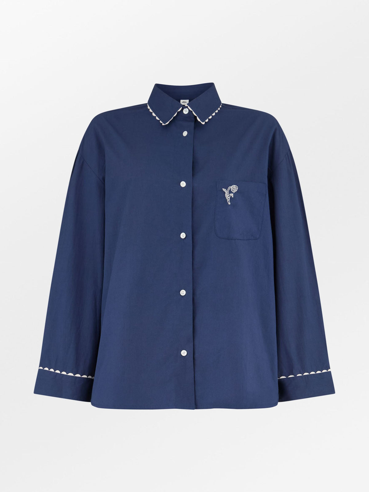 Scallop Pyjamas Shirt Clothing BeckSöndergaard