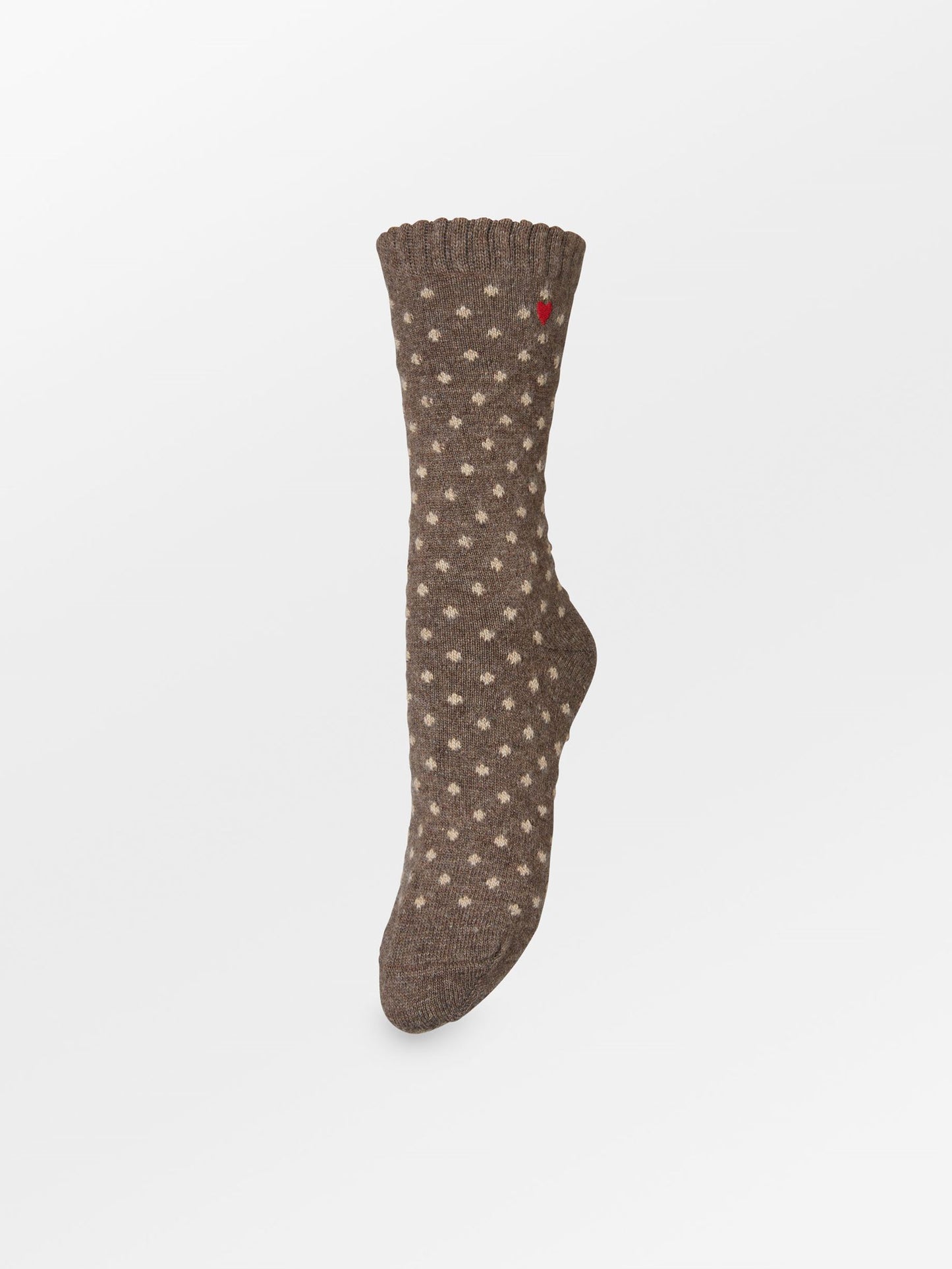Dotted Wola Sock OneSize BeckSöndergaard