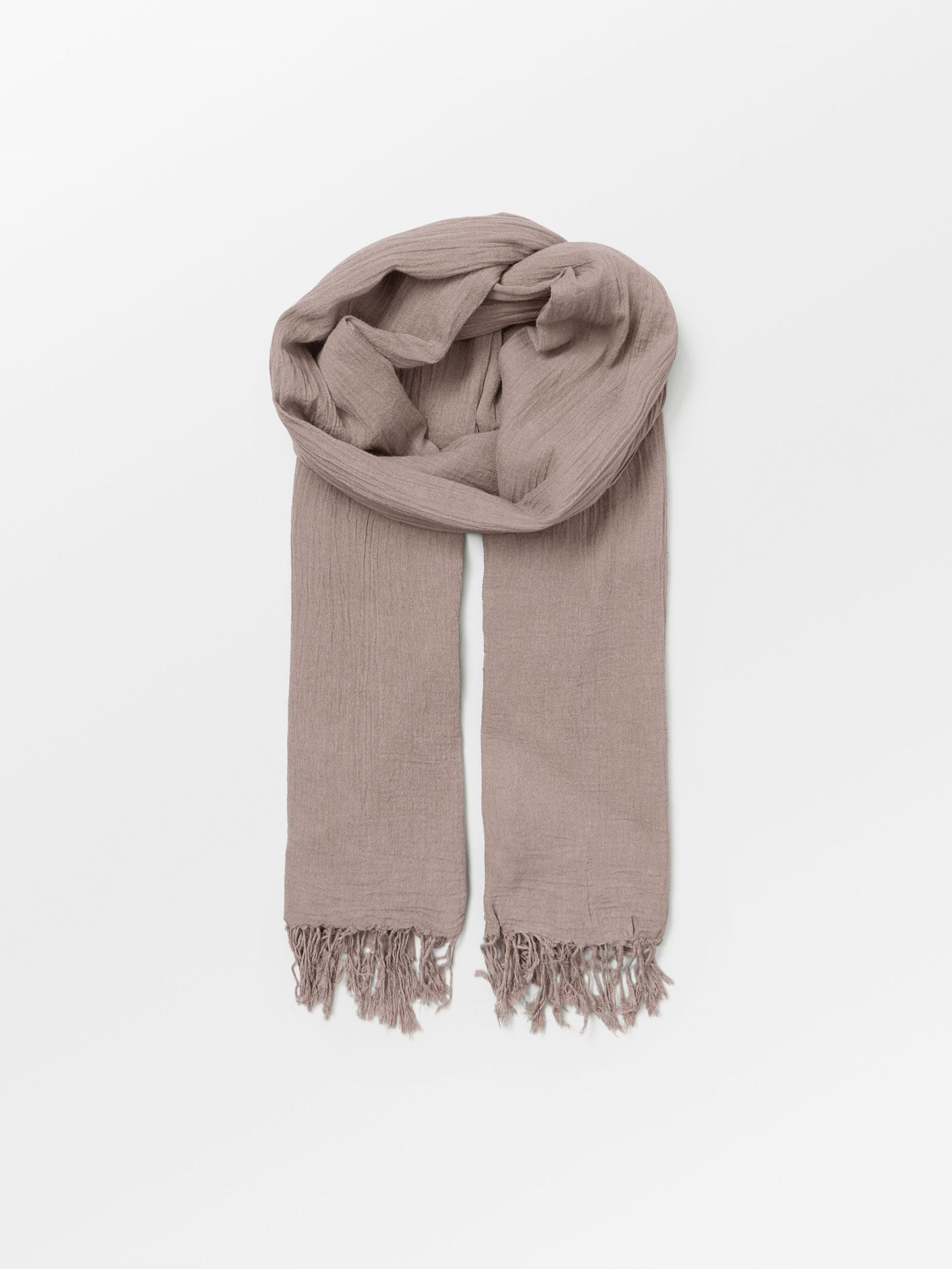 Solid Ilona Scarf - Sand Beige OneSize BeckSöndergaard