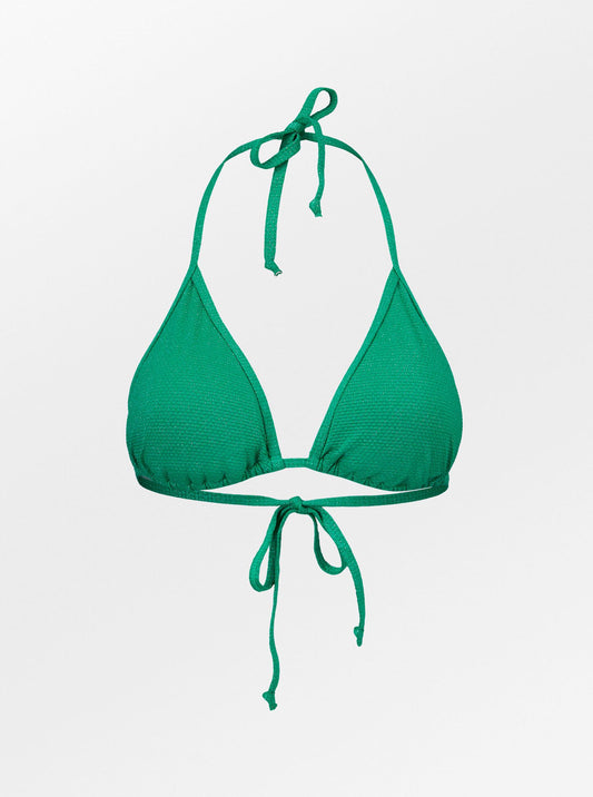 Shobi Bel Bikini Top - Green Clothing BeckSöndergaard