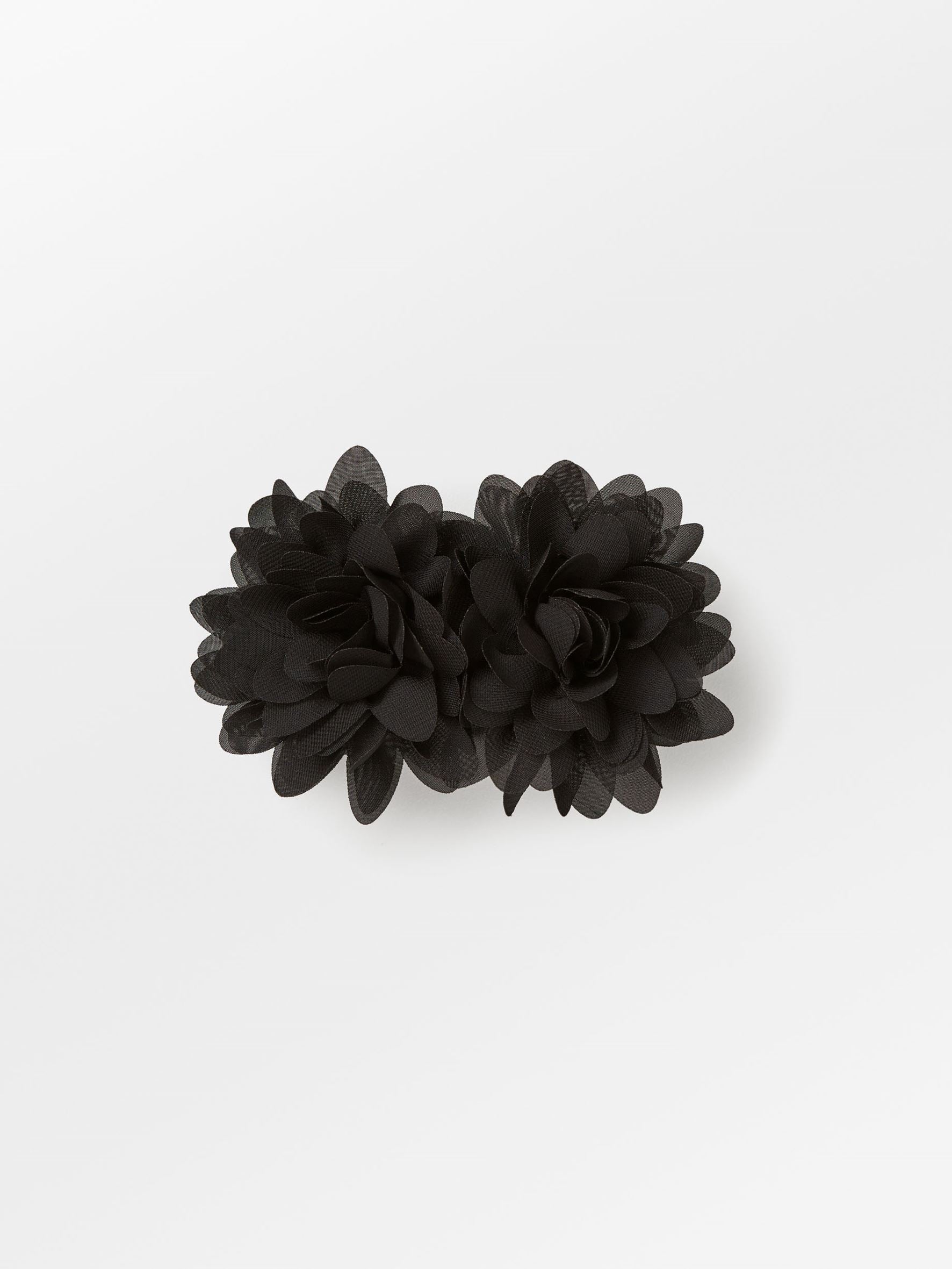 Becksöndergaard, Arabella Flower Hair Clip - Black, accessories, accessories, archive, archive, sale, sale, sale