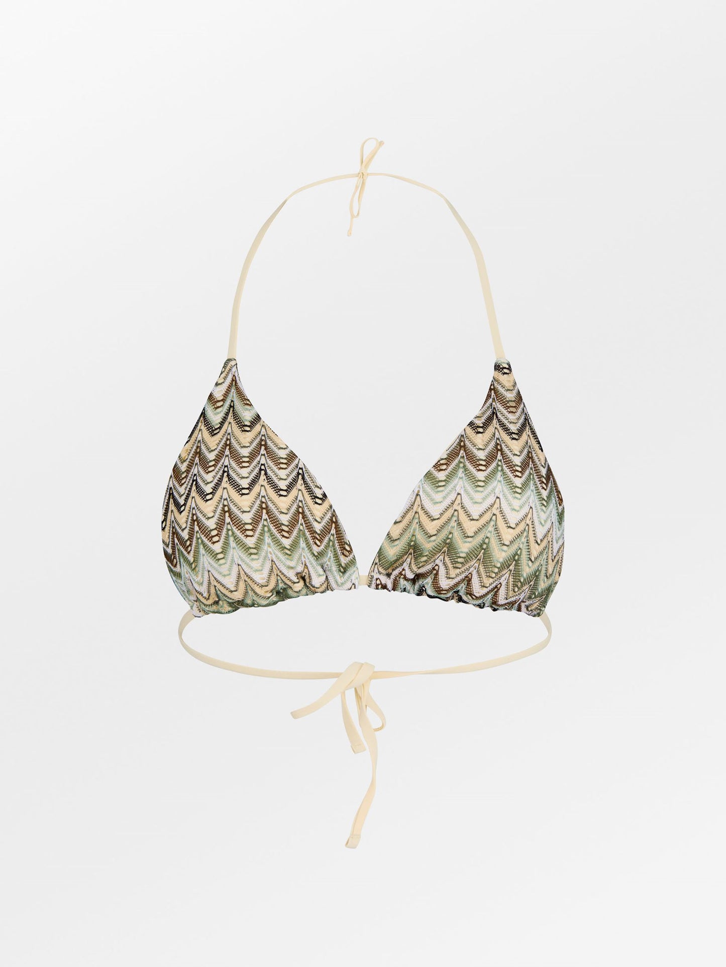 Becksöndergaard, Amber Bel Bikini Top - Beetle Green, swimwear, swimwear, noos, swimwear, swimwear, black week, black week, noos