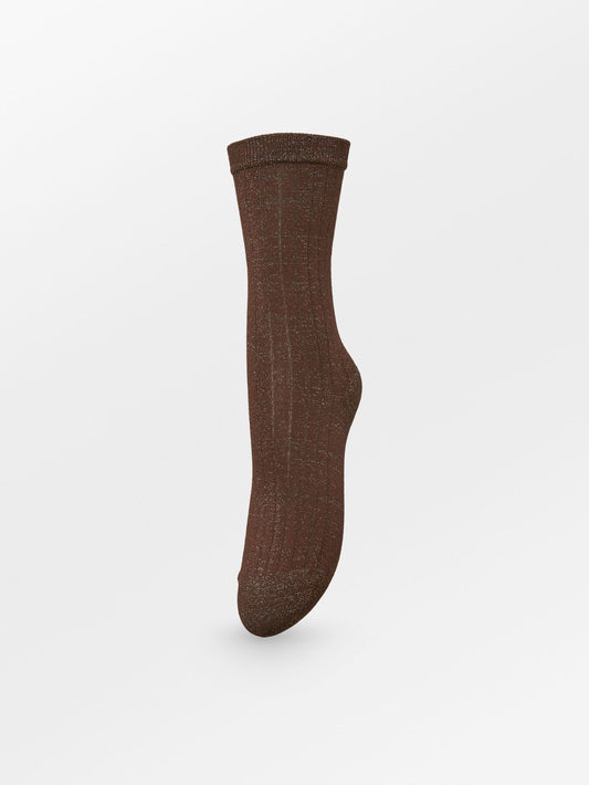 Rib Glitter Sock Socks BeckSöndergaard
