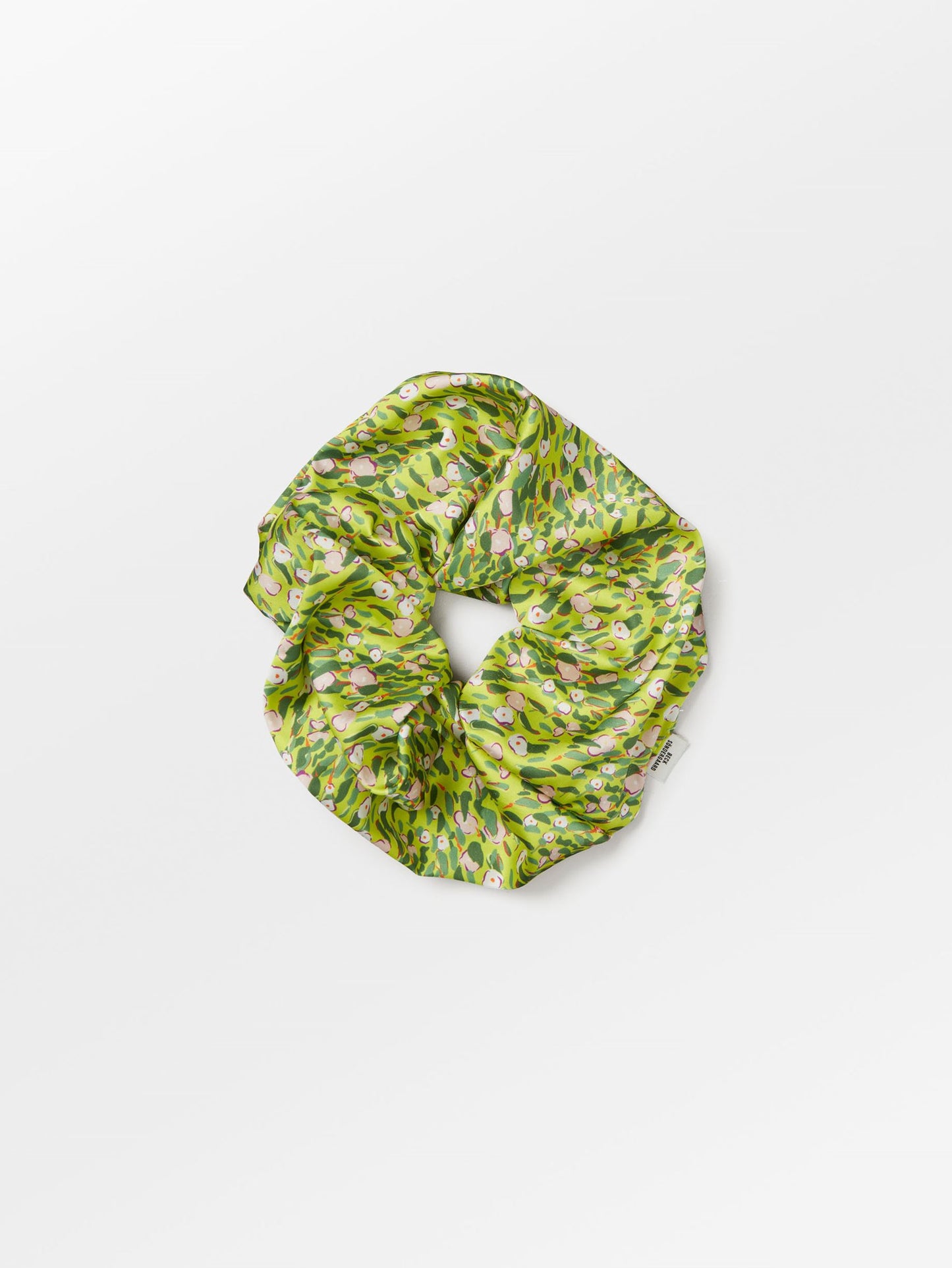 Becksöndergaard, Floral Mega Scrunchie - Primrose Green, accessories, accessories, archive, archive, sale, sale, sale