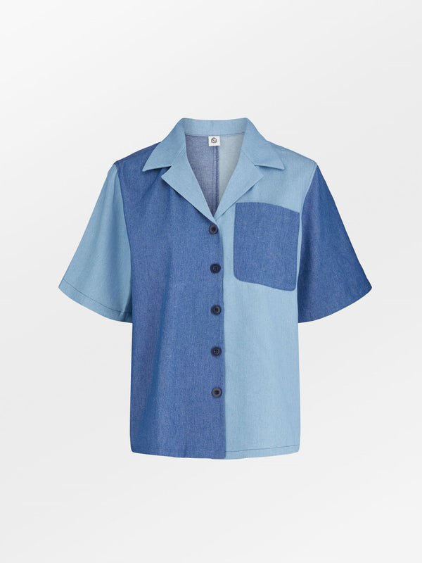 Becksöndergaard, Denia Denim Shirt - Patriot Blue, sale, sale