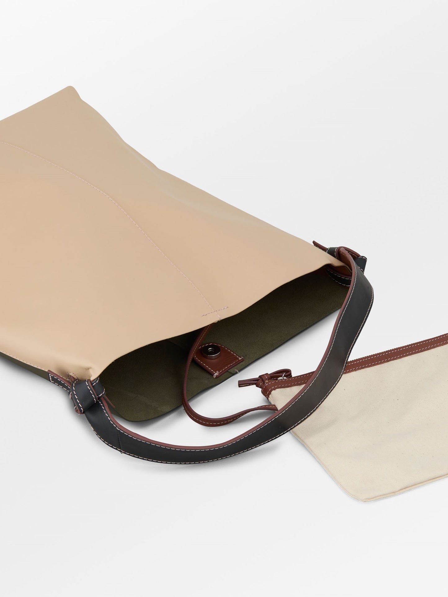 Glossy Mae Leather Shopper Bag - Multi color OneSize BeckSöndergaard