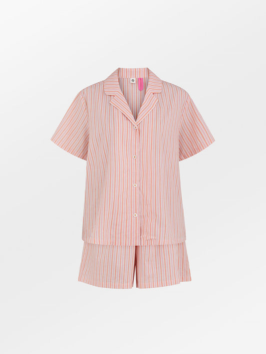 Stripel Kallie Shorts Set - Pink Clothing BeckSöndergaard