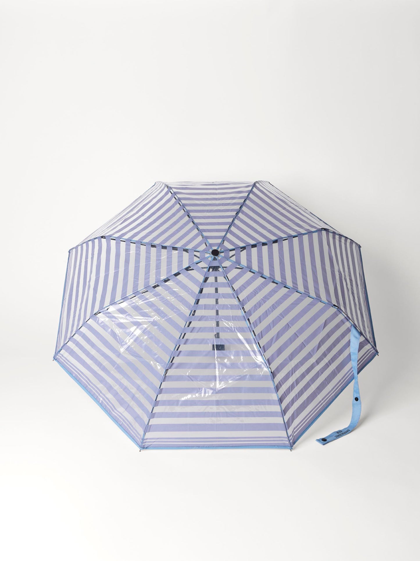 Striped Transparent Umbrella OneSize BeckSöndergaard