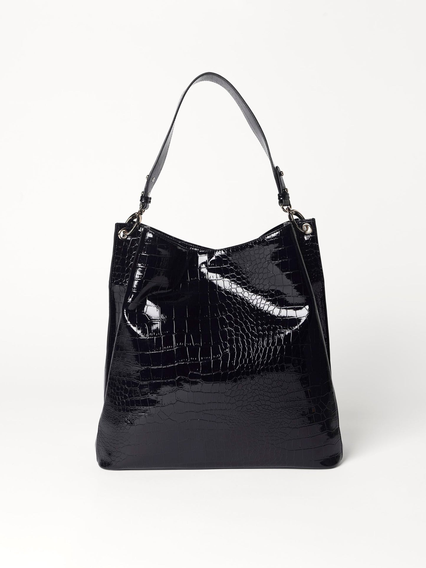 Solid Kayna Bag - Shiny Black OneSize BeckSöndergaard