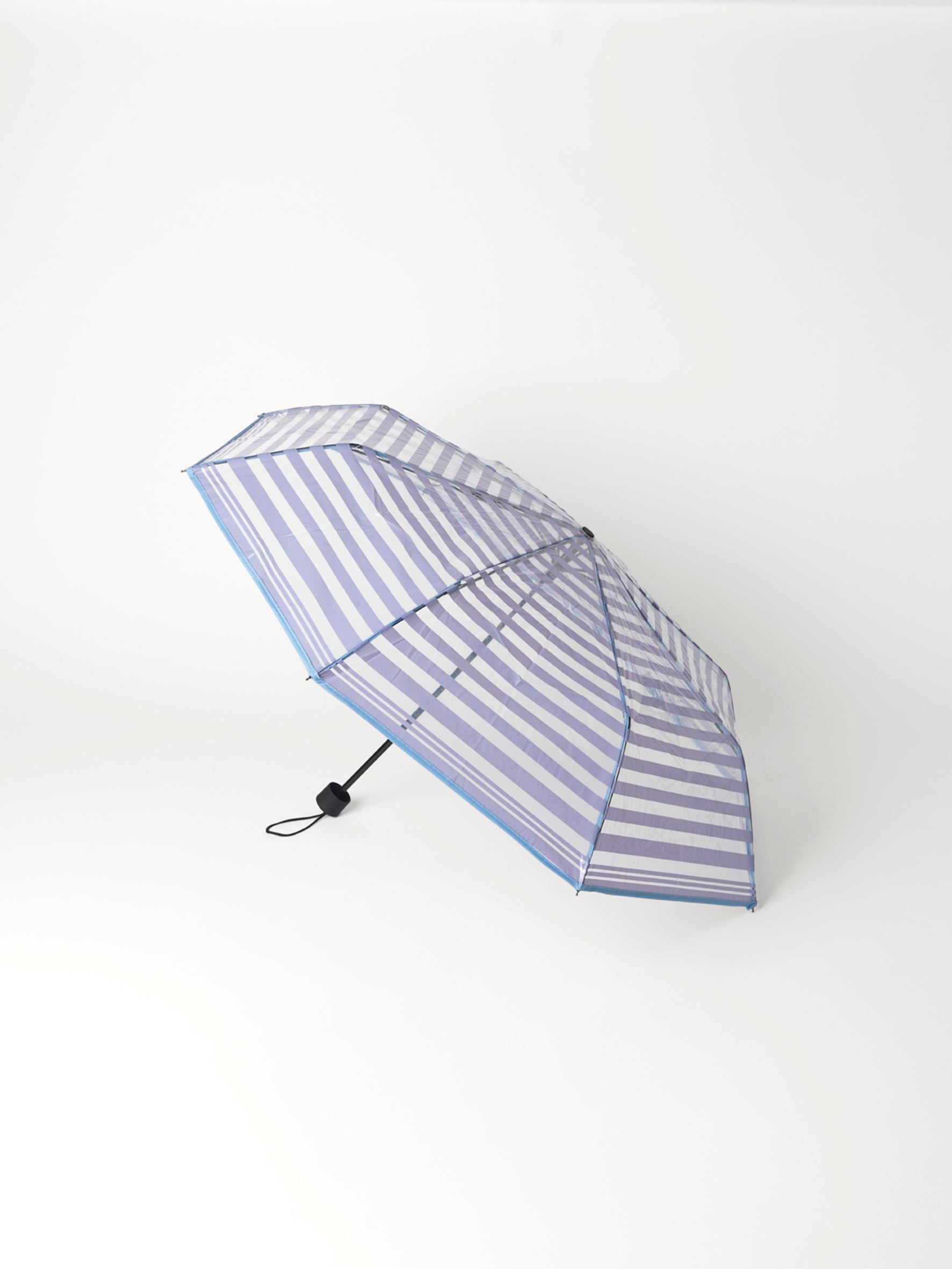 Striped Transparent Umbrella OneSize BeckSöndergaard