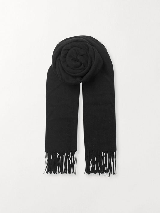 Crystal Edition Wool Scarf - Black OneSize BeckSöndergaard