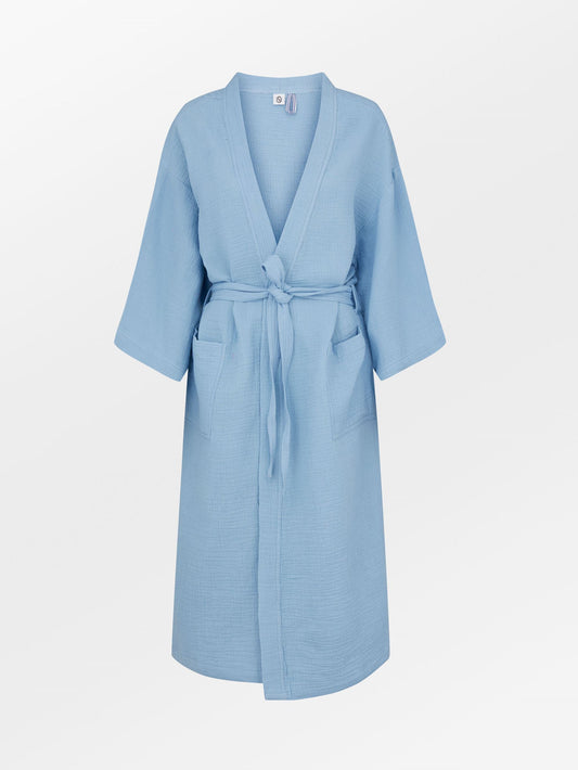 Solid Gauze Luelle Kimono - Blue Clothing BeckSöndergaard